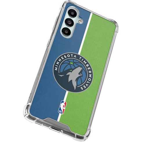 NBA Minnesota Timberwolves Canvas Galaxy A16 5G Clear Case