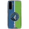 NBA Minnesota Timberwolves Canvas Galaxy A36 5G Clear Case
