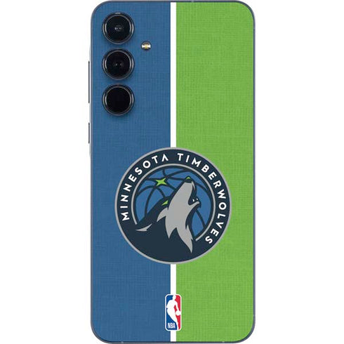 NBA Minnesota Timberwolves Canvas Galaxy A55 5G Skin