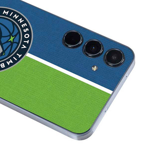 NBA Minnesota Timberwolves Canvas Galaxy A55 5G Skin