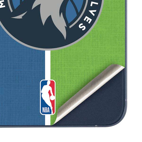 NBA Minnesota Timberwolves Canvas Galaxy A55 5G Skin