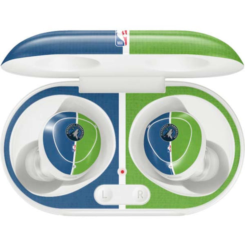 NBA Minnesota Timberwolves Canvas Galaxy Buds Plus Skin