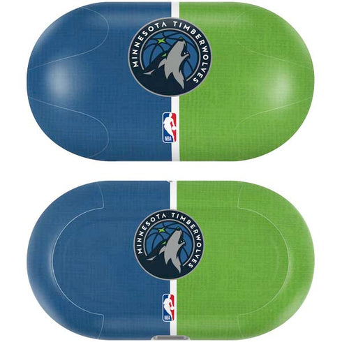 NBA Minnesota Timberwolves Canvas Galaxy Buds Plus Skin