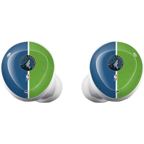 NBA Minnesota Timberwolves Canvas Galaxy Buds Plus Skin