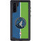 NBA Minnesota Timberwolves Canvas Galaxy Note 10 Waterproof Case