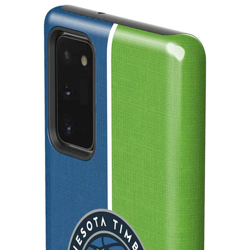 NBA Minnesota Timberwolves Canvas Galaxy Note20 5G Pro Case