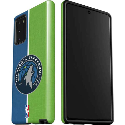NBA Minnesota Timberwolves Canvas Galaxy Note20 5G Pro Case