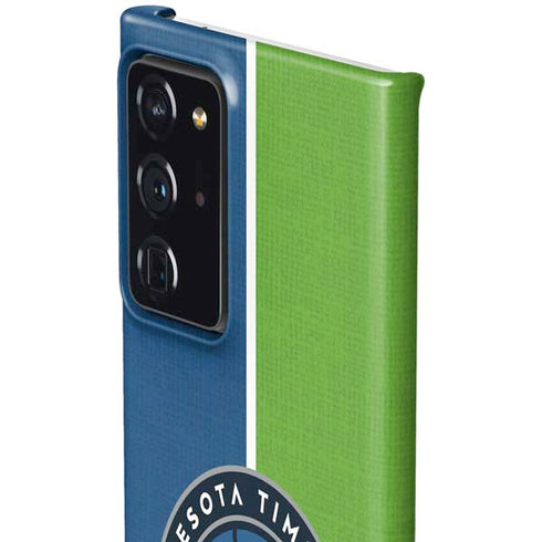 NBA Minnesota Timberwolves Canvas Galaxy Note20 Ultra 5G Lite Case
