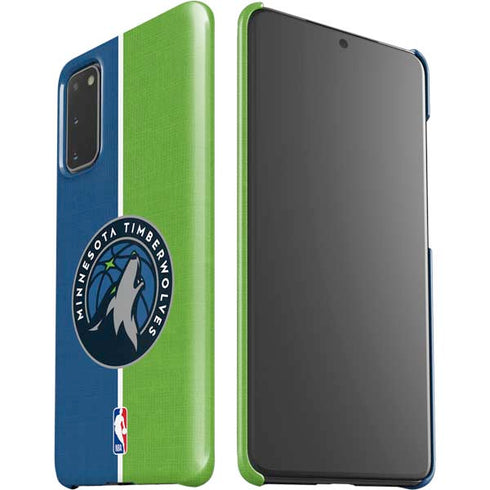 NBA Minnesota Timberwolves Canvas Galaxy S20 Lite Case