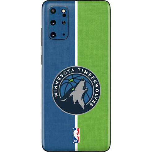 NBA Minnesota Timberwolves Canvas Galaxy S20 Plus Skin