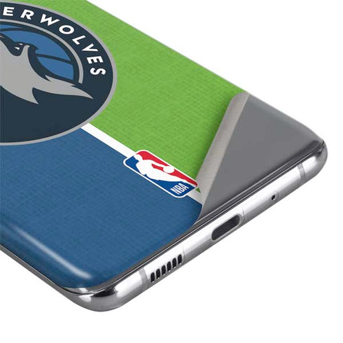 NBA Minnesota Timberwolves Canvas Galaxy S20 Plus Skin