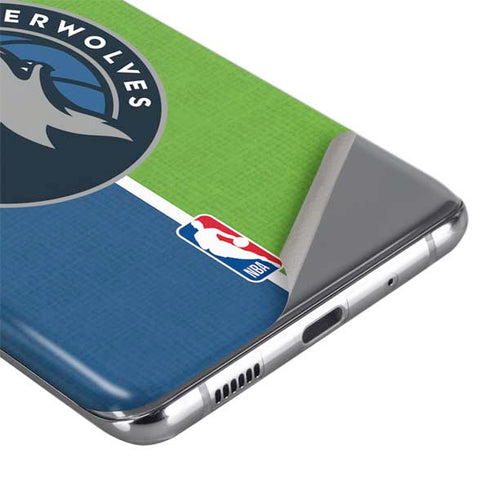 NBA Minnesota Timberwolves Canvas Galaxy S20 Skin