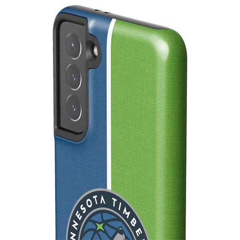 NBA Minnesota Timberwolves Canvas Galaxy S21 5G Pro Case