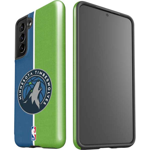NBA Minnesota Timberwolves Canvas Galaxy S21 5G Pro Case