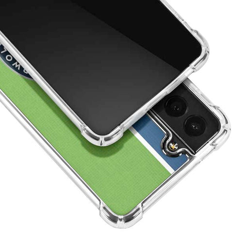 NBA Minnesota Timberwolves Canvas Galaxy S21 FE Clear Case