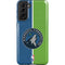 NBA Minnesota Timberwolves Canvas Galaxy S21 FE Pro Case