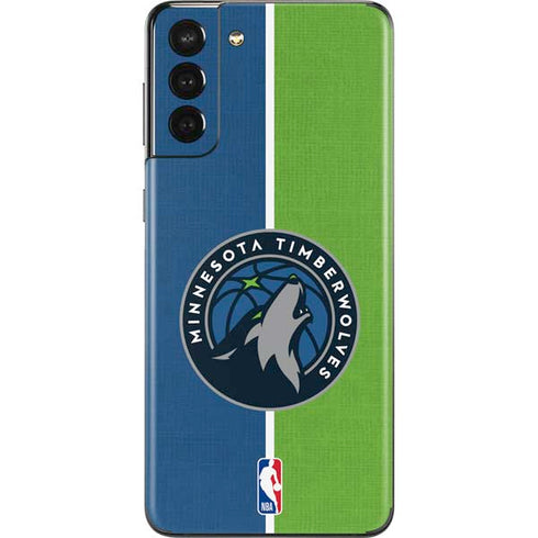 NBA Minnesota Timberwolves Canvas Galaxy S21 Plus 5G Skin