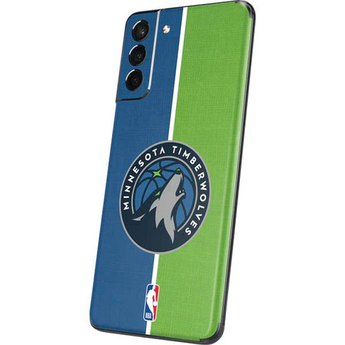 NBA Minnesota Timberwolves Canvas Galaxy S21 Plus 5G Skin