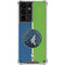 NBA Minnesota Timberwolves Canvas Galaxy S21 Ultra 5G Clear Case