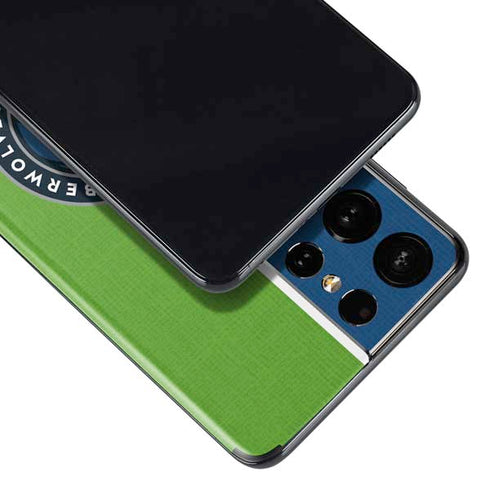 NBA Minnesota Timberwolves Canvas Galaxy S21 Ultra 5G Skin