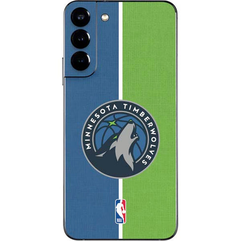 NBA Minnesota Timberwolves Canvas Galaxy S22 Plus Skin