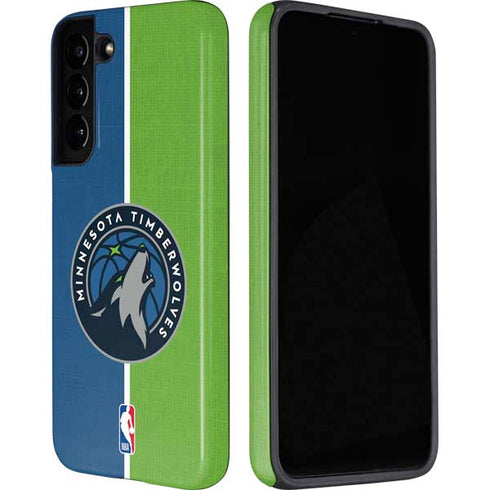 NBA Minnesota Timberwolves Canvas Galaxy S22 Pro Case