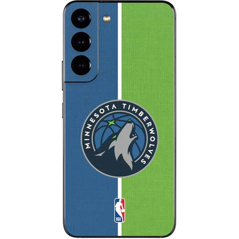NBA Minnesota Timberwolves Canvas Galaxy S22 Skin