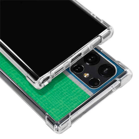 NBA Minnesota Timberwolves Canvas Galaxy S22 Ultra Clear Case