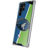 NBA Minnesota Timberwolves Canvas Galaxy S22 Ultra Clear Case