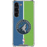 NBA Minnesota Timberwolves Canvas Galaxy S23 Clear Case