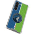 NBA Minnesota Timberwolves Canvas Galaxy S23 Clear Case