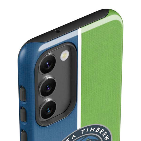 NBA Minnesota Timberwolves Canvas Galaxy S23 Plus Pro Case