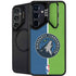 NBA Minnesota Timberwolves Canvas Galaxy S24 FE Kickstand Case