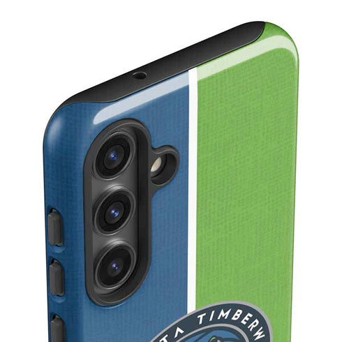 NBA Minnesota Timberwolves Canvas Galaxy S25 Impact Case