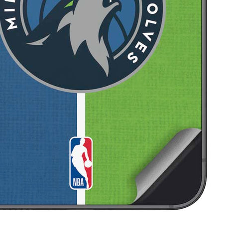 NBA Minnesota Timberwolves Canvas Galaxy S24 Plus Skin