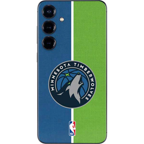 NBA Minnesota Timberwolves Canvas Galaxy S25 Skin