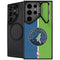 NBA Minnesota Timberwolves Canvas Galaxy S25 Ultra Kickstand Case