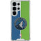 NBA Minnesota Timberwolves Canvas Galaxy S25 Ultra Clear Case