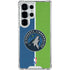NBA Minnesota Timberwolves Canvas Galaxy S25 Ultra Clear Case