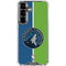 NBA Minnesota Timberwolves Canvas Galaxy S26 Clear Case
