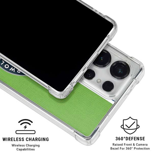NBA Minnesota Timberwolves Canvas Galaxy S26 Ultra Clear Case