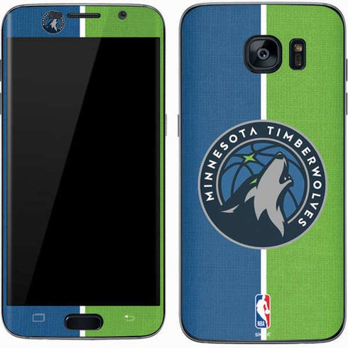 NBA Minnesota Timberwolves Canvas Galaxy S7 Skin