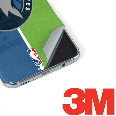 NBA Minnesota Timberwolves Canvas Galaxy S8 Plus Skin