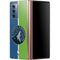 NBA Minnesota Timberwolves Canvas Galaxy Z Fold2 5G Skin