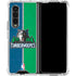 NBA Minnesota Timberwolves Canvas Galaxy Z Fold4 5G Clear Case