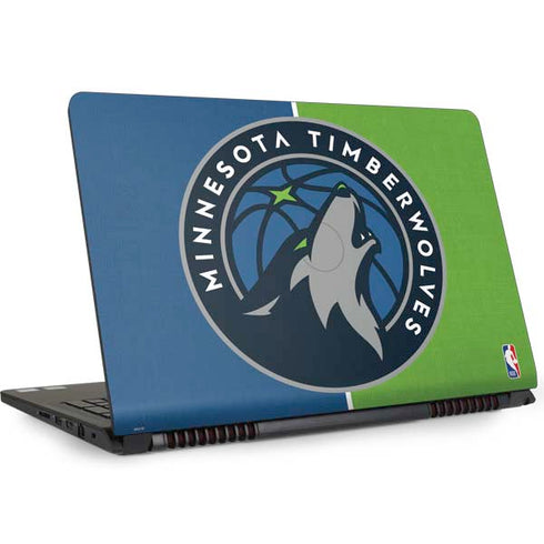 NBA Minnesota Timberwolves Canvas Dell Inspiron Skin