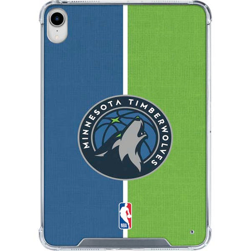 NBA Minnesota Timberwolves Canvas iPad 11th Gen (2025) Clear Case