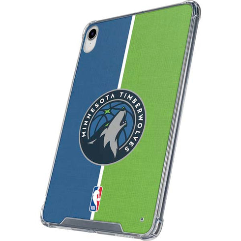 NBA Minnesota Timberwolves Canvas iPad 11th Gen (2025) Clear Case