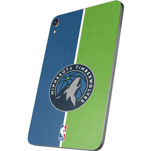 NBA Minnesota Timberwolves Canvas Apple iPad Mini Skin