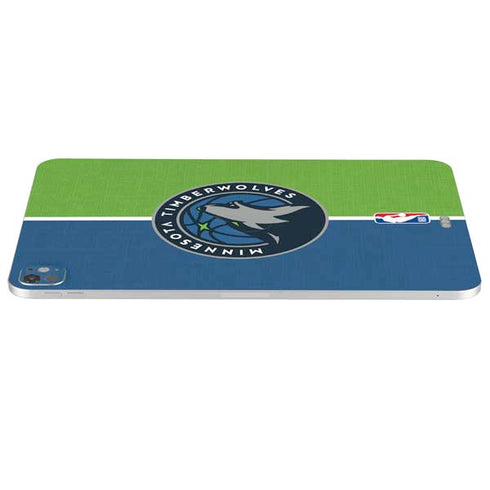 NBA Minnesota Timberwolves Canvas iPad Pro 13in M4 (2024) Skin
